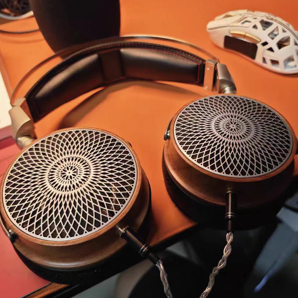 DIY Walnut Headphone Shell Kit for Headphones. Accessories for Over-Ear Headphones