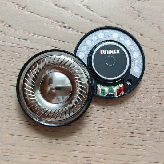 ELFINEAR Professional Titinium 40mm Headphone Speaker Units Ideal for Audio Enthusiasts and Professionals