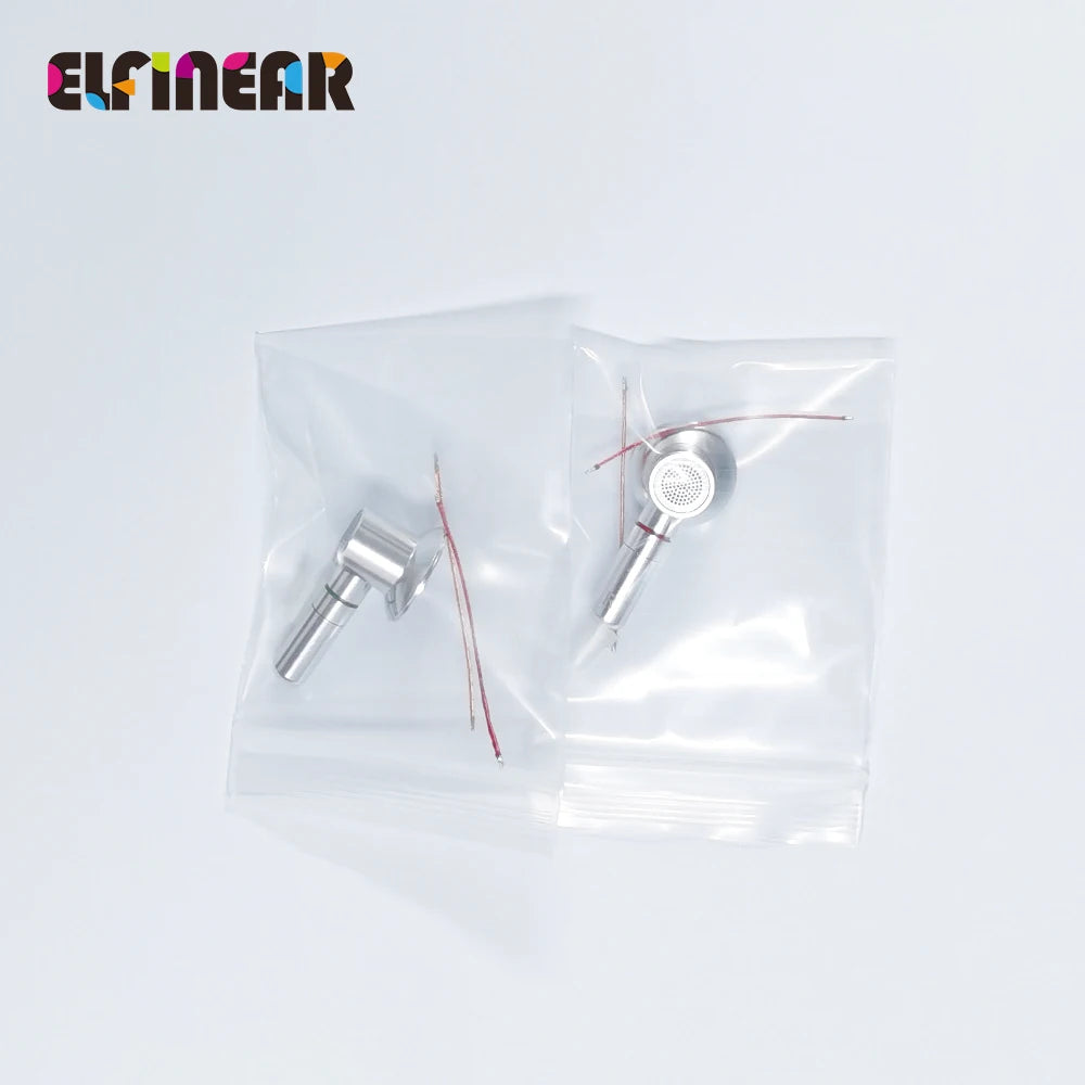 ELFINEAR Professional 14.8MM MMCX Headphone Speaker Driver Shells with Housing Cases (Includes MMCX Male Connectors)