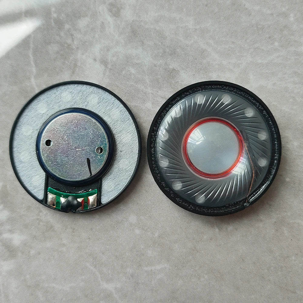ELFINEAR 40mm Mylar Diaphragm Headphone Replacement Unit - 32 Ohm, 8kHz High-Freq Extension, Superior Sound Revival