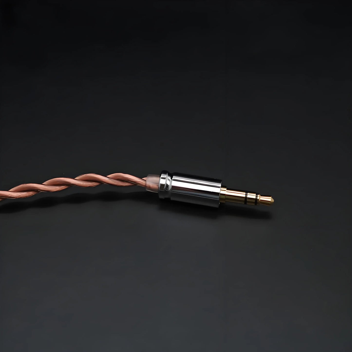 Cable coaxial de cobre monocristalino para auriculares con blindaje - Cable de audio Hi-Fi para audiófilos (MMCX IE80 IE90)