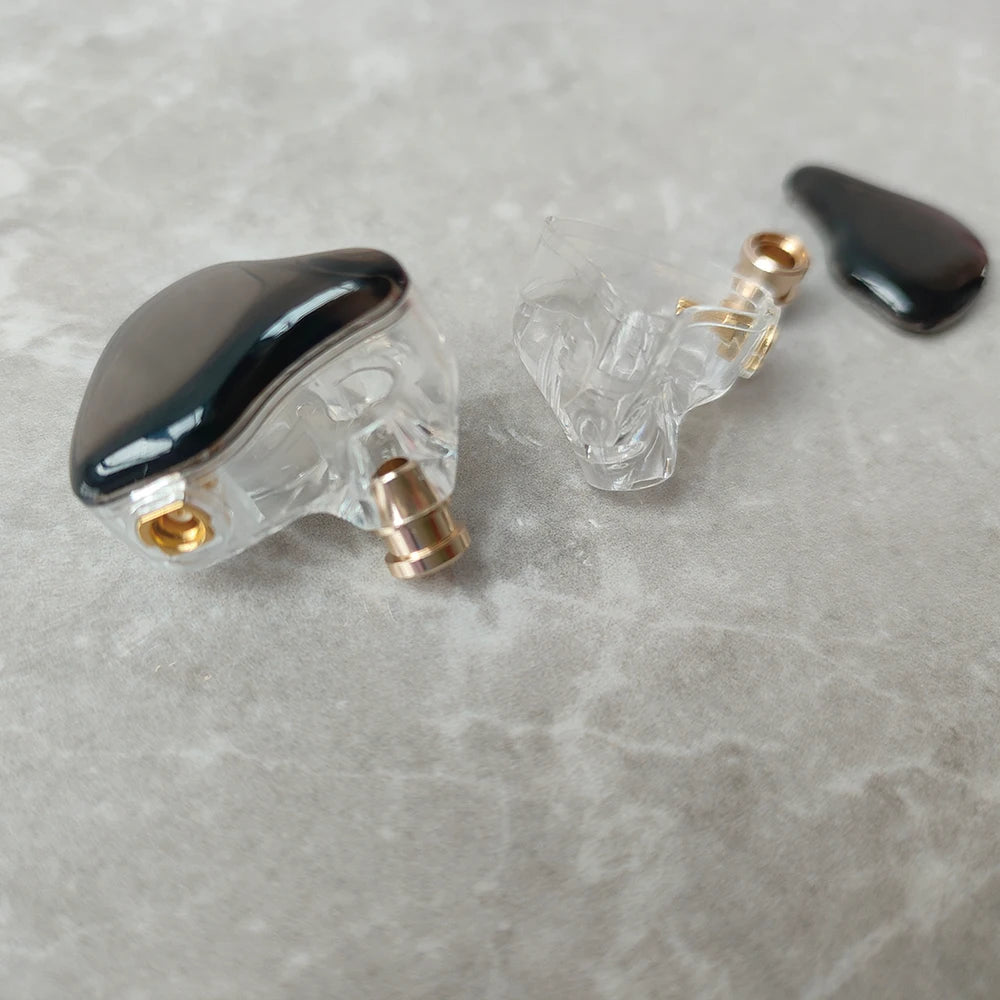 MMCX Earphone Shells Accessories High-Quality Transparent Earphone Case