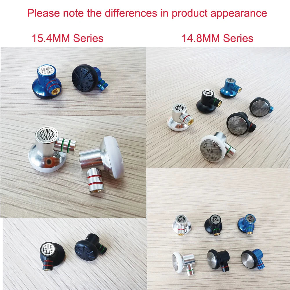 ELFINEAR MMCX Earbuds Quality Sound DIY HiFi Earphone Accessories 15.4MM 14.8MM Are Available