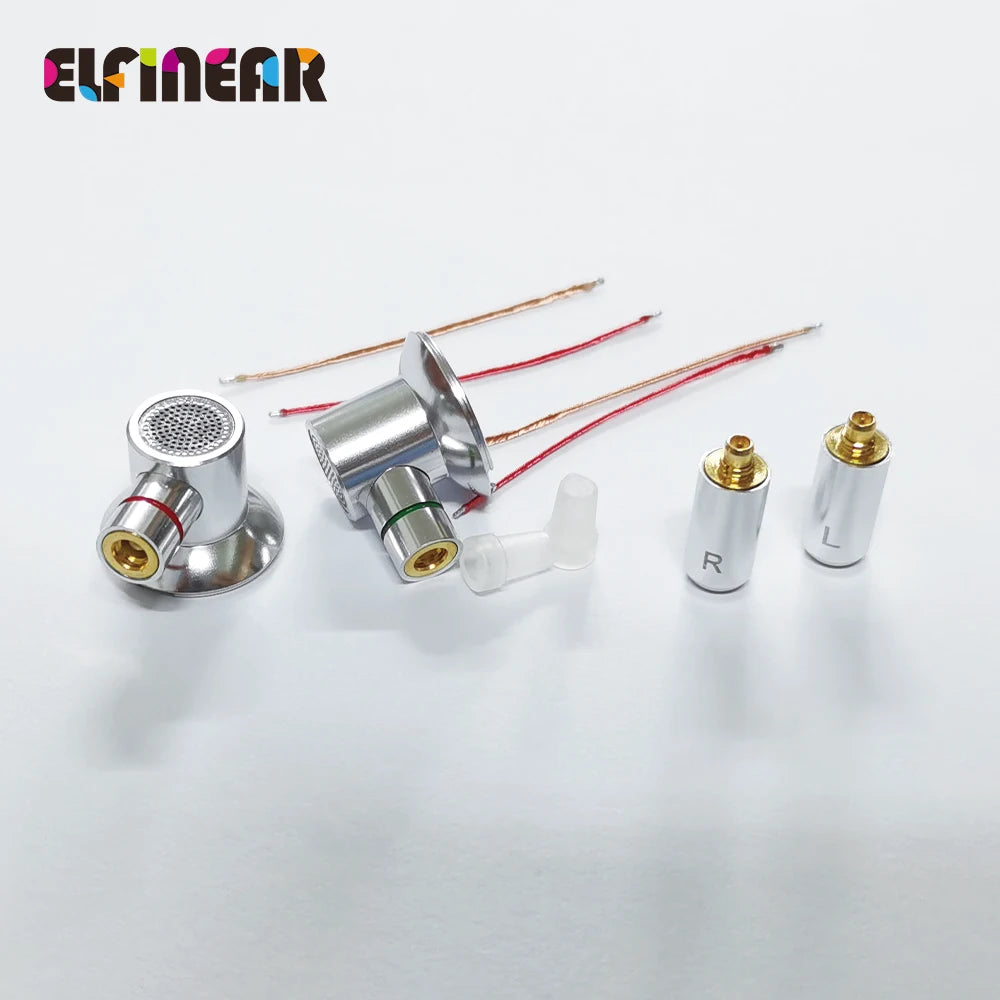 ELFINEAR Professional 14.8MM MMCX Headphone Speaker Driver Shells with Housing Cases (Includes MMCX Male Connectors)