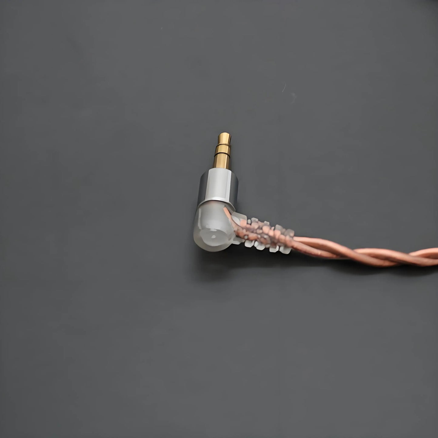 Cable coaxial de cobre monocristalino para auriculares con blindaje - Cable de audio Hi-Fi para audiófilos (MMCX IE80 IE90)