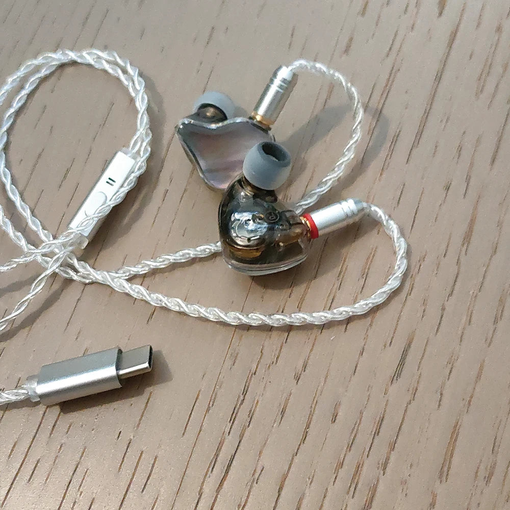 ELFINEAR USB-C CX31993 DAC AMP Cable Dongle Headphone DAC Sound amplifier TYPE C To MMCX TYPE C To 2Pin 0.78Pin