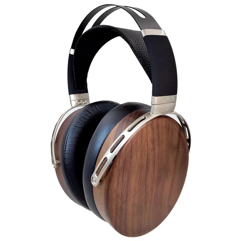 DIY Walnut Headphone Shell Kit for Headphones. Accessories for Over-Ear Headphones