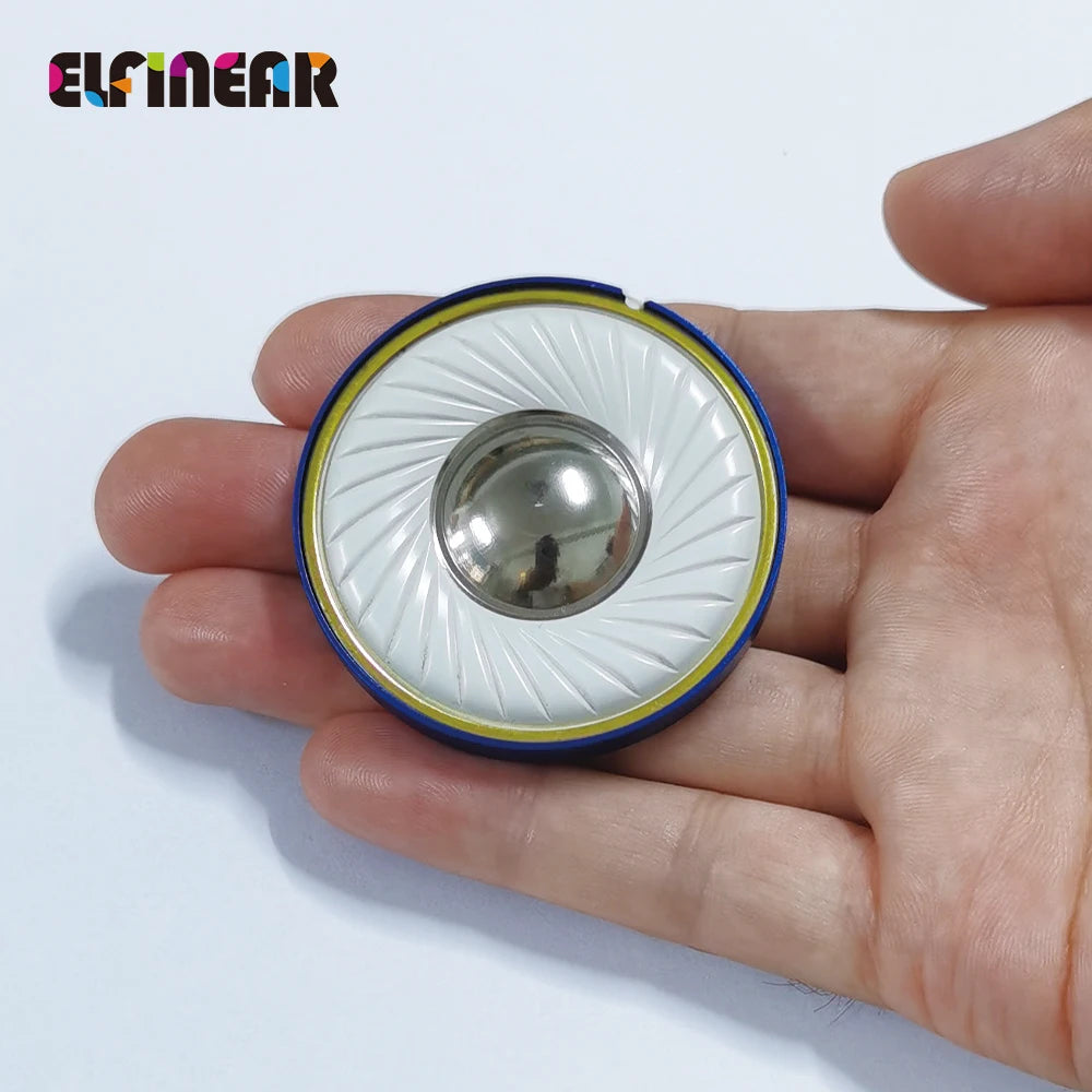 ELFINEAR 50MM 500ohm/300ohm/64ohm/32ohm FLAGSHIP DIY Headphone Speaker Drivers 1Pair(2Pcs) For Audiophiles Musicans
