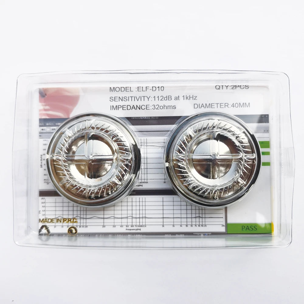 ELFINEAR Myth Premium 40MM Monitoring Speaker Units Drivers Headsets Headphones Accessories