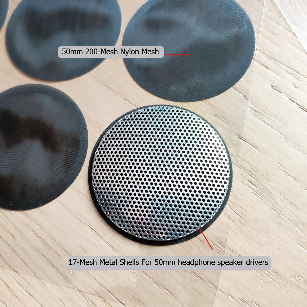Protective Mesh Shells Or Covers for 40mm Universal Over-Ear Headphones, Helmet-Style, Bluetooth Speaker Unit