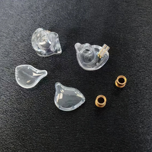 ELFINEAR Earphone Accessories for 10mm Speaker Unit, 0.78mm Connector, DIY Earphone Case Housings