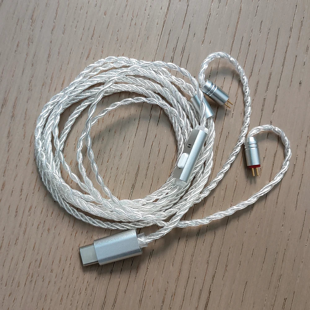 ELFINEAR USB-C CX31993 DAC AMP Cable Dongle Headphone DAC Sound amplifier TYPE C To MMCX TYPE C To 2Pin 0.78Pin