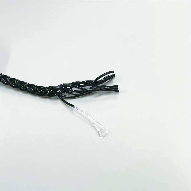 8-Strand 200-Core DIY Braided Headphone Cable Wires For HIFI Audiophiles