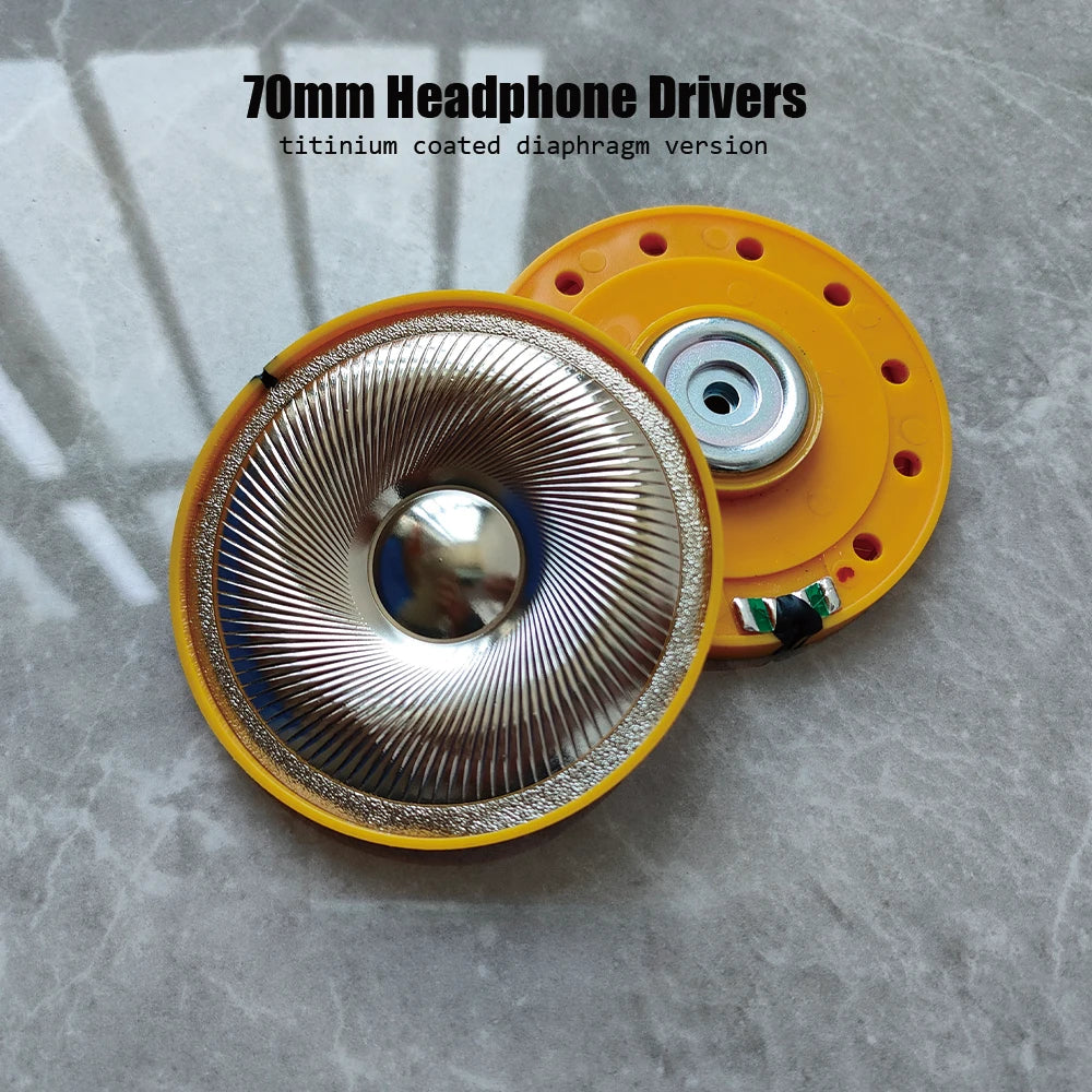ELFINEAR New 70mm Graphene Headphone Drivers