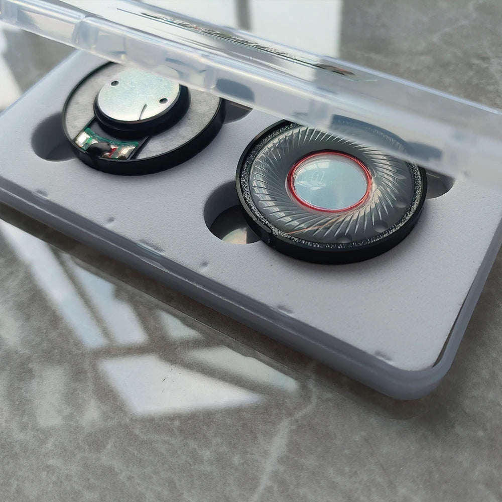 ELFINEAR 40mm Mylar Diaphragm Headphone Replacement Unit - 32 Ohm, 8kHz High-Freq Extension, Superior Sound Revival