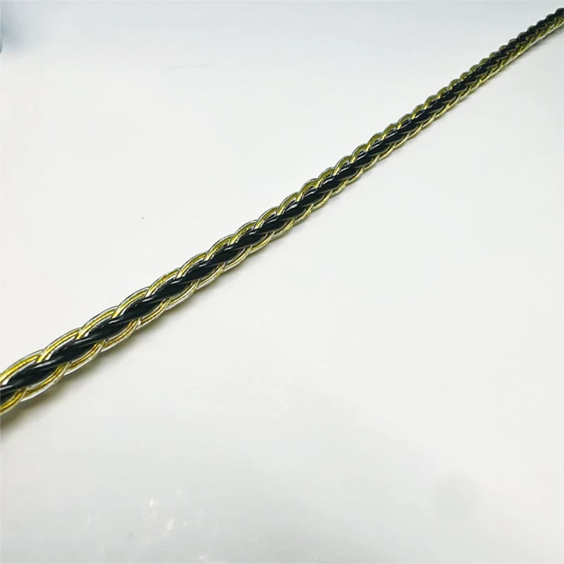 8-Strand 200-Core DIY Braided Headphone Cable Wires For HIFI Audiophiles