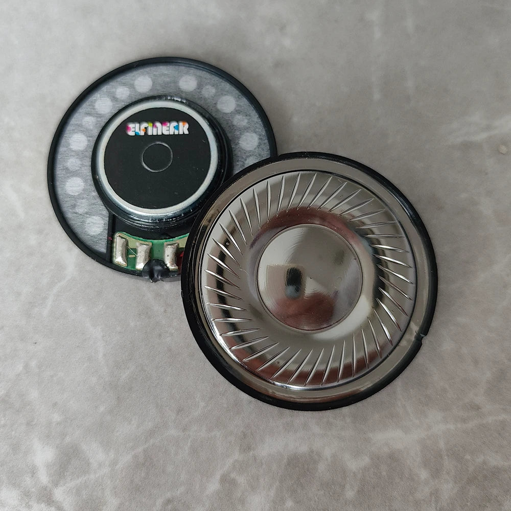 ELFINEAR Professional Titinium 40mm Headphone Speaker Units Ideal for Audio Enthusiasts and Professionals