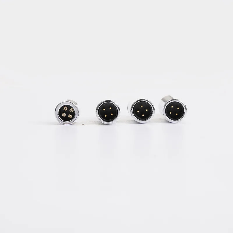 Replaceable Plug-in Kit for Headphone Cable Accessories: 4.4 Balanced, 2.5 Balanced, and 3.5 Stereo Single-Ended