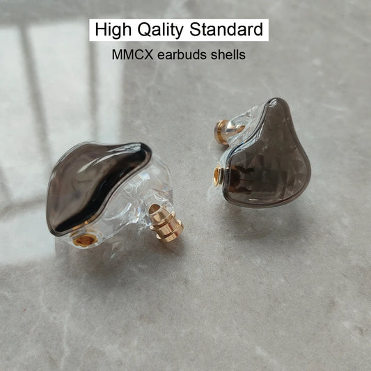 MMCX Earphone Shells Accessories High-Quality Transparent Earphone Case