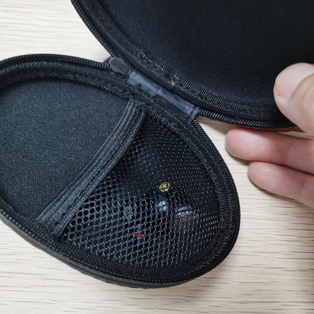 Estuche ELFINEAR para auriculares con cremallera: calidad superior y detalles excepcionales para auriculares, auriculares inalámbricos y cables USB.