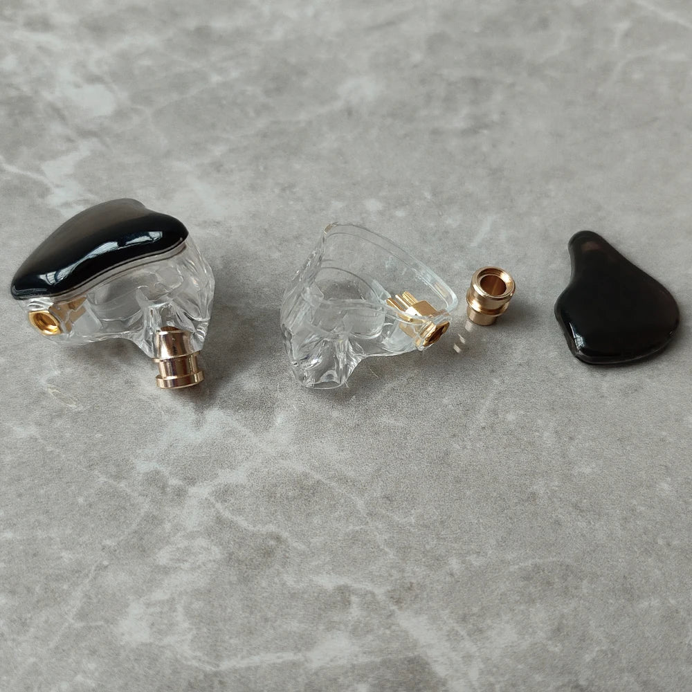 MMCX Earphone Shells Accessories High-Quality Transparent Earphone Case