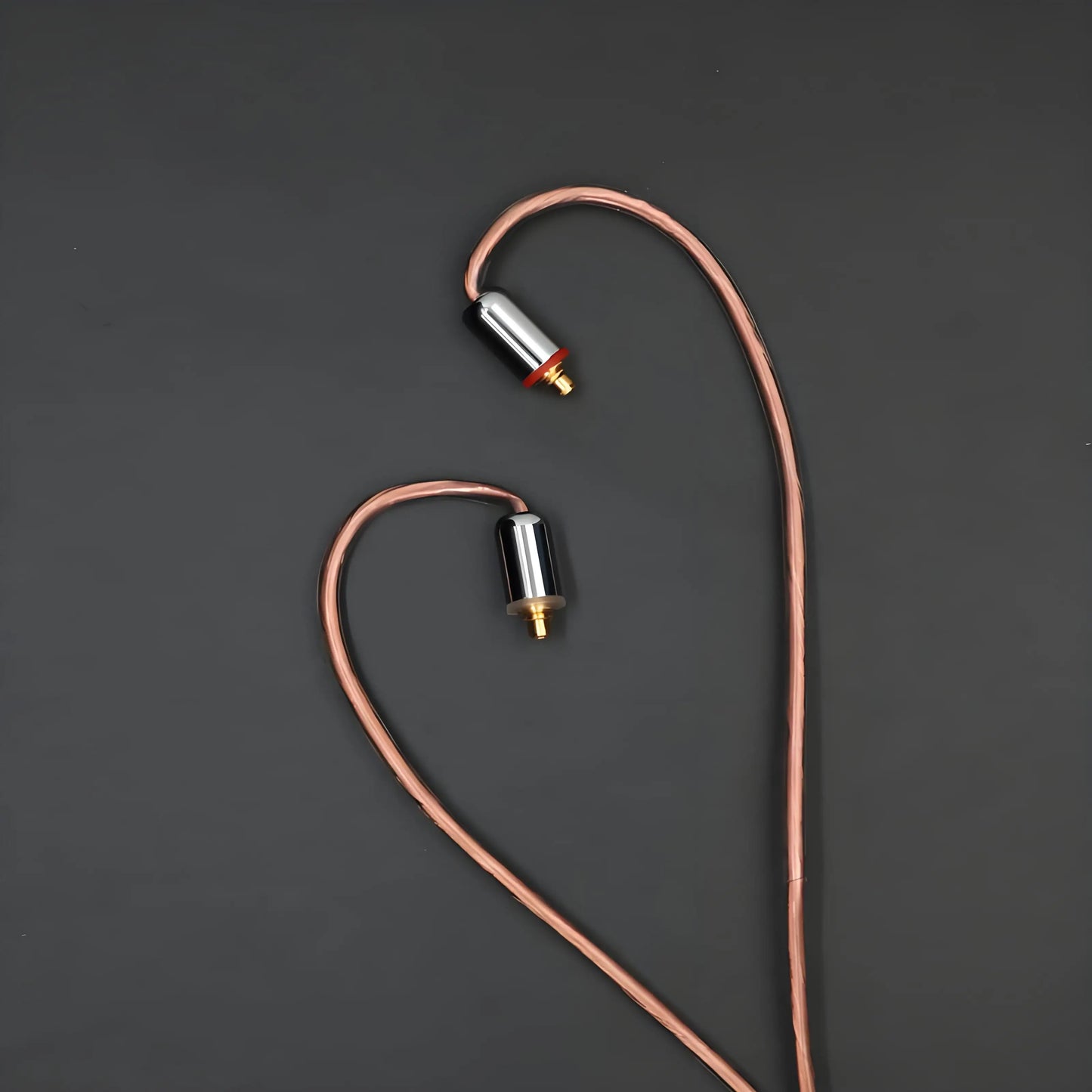 Cable coaxial de cobre monocristalino para auriculares con blindaje - Cable de audio Hi-Fi para audiófilos (MMCX IE80 IE90)