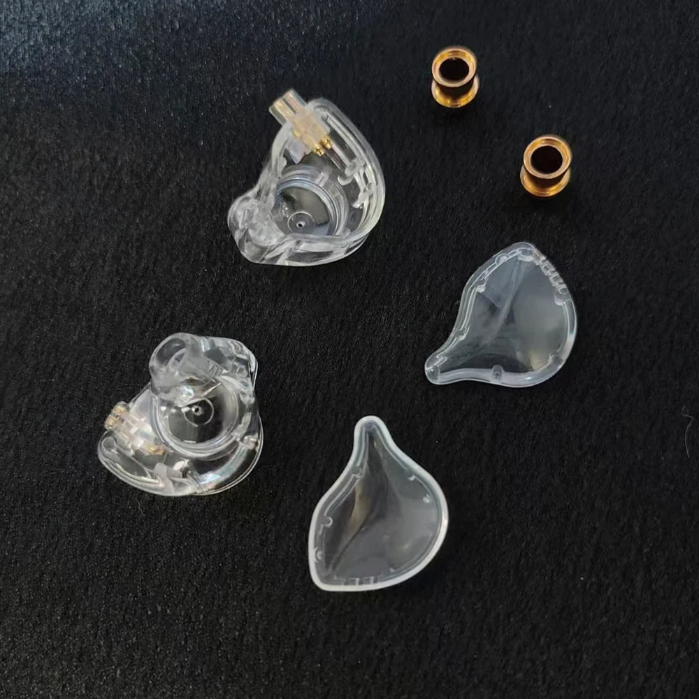 ELFINEAR Earphone Accessories for 10mm Speaker Unit, 0.78mm Connector, DIY Earphone Case Housings