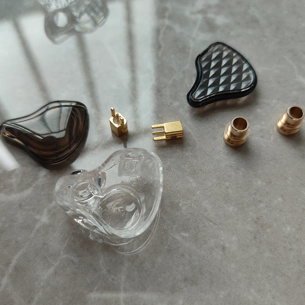 MMCX Earphone Shells Accessories High-Quality Transparent Earphone Case