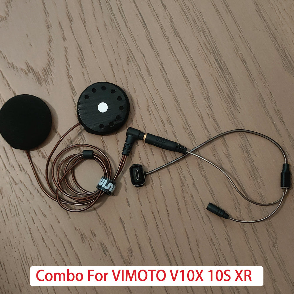 ELFINEAR RIDE-VOICEPRO Helmet Speaker: Vocal clarity, Enhanced Magnet, 3.5mm AUX Connectors