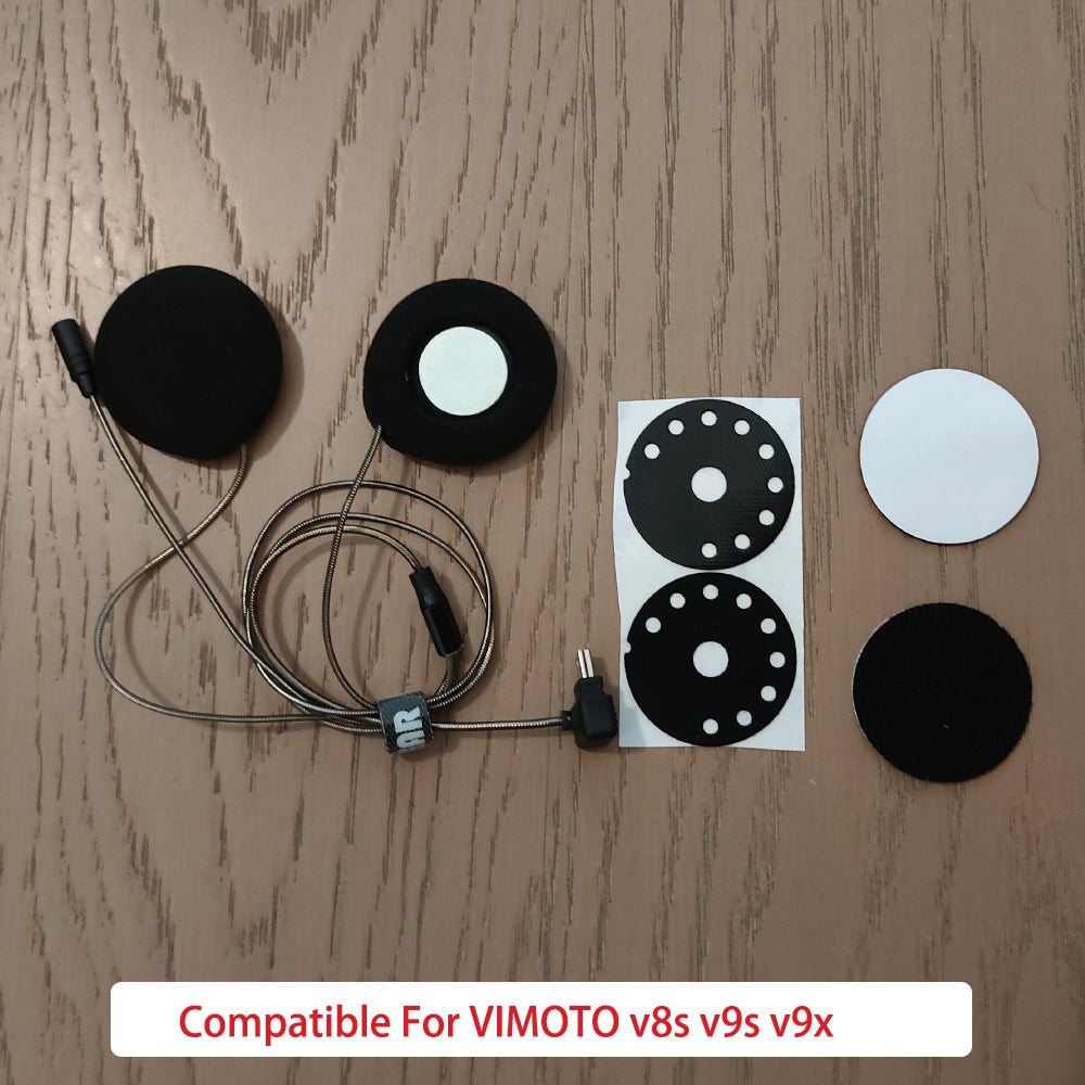 ELFINEAR RIDE-VOICEPRO Helmet Speaker: Vocal clarity, Enhanced Magnet, 3.5mm AUX Connectors