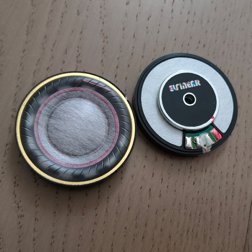 ELFINEAR Solis 40 | 1Pair 40mm Bio-Diaphragm Driver | N52 Magnet + 20.4mm CCA Voice Coil | Warm Sound, Wide Soundstage