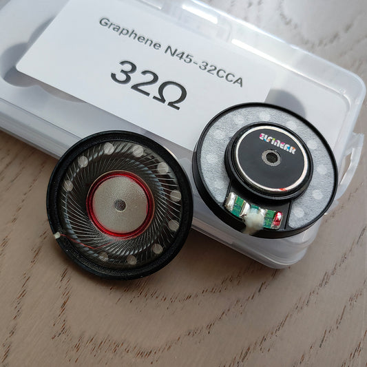 ELFINEAR GR40 V3 Graphene Upgrade Speaker Unit, 40mm Driver with Neutral Balance Sound Quality