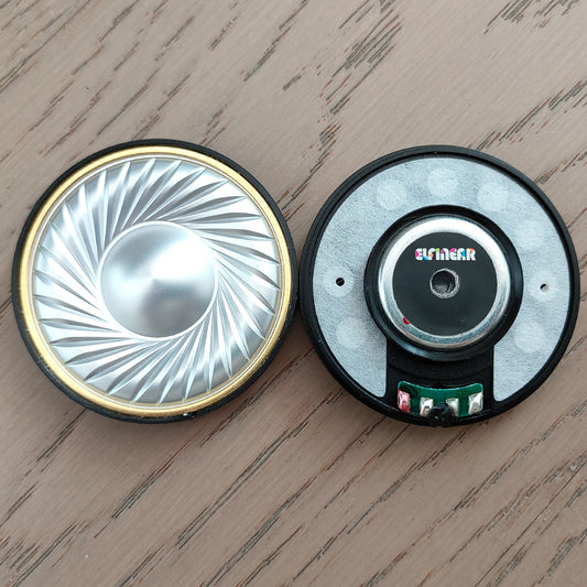 Elfinear NeoDual50 Pro | 50mm Dual-Neodymium Driver (124dB@1kHz) | Aluminum Foil Diaphragm with Tall Protruding Dome