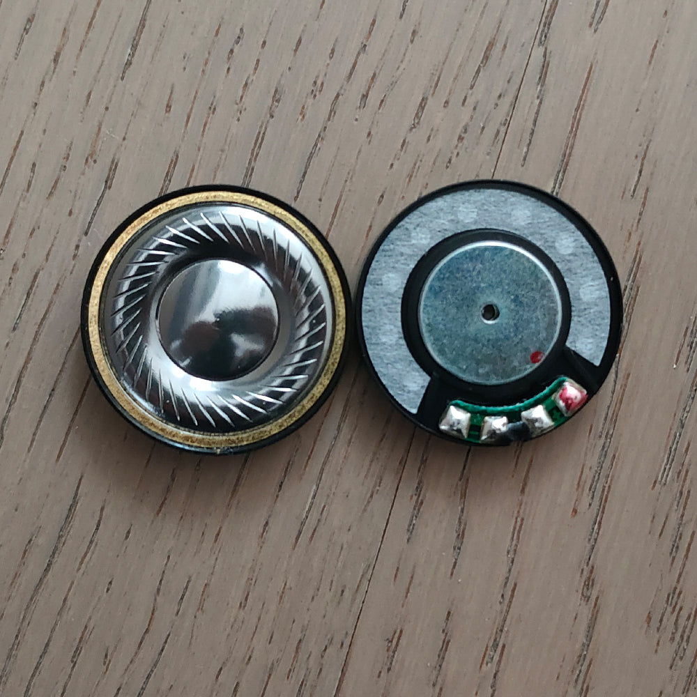 ELFINEAR 30mm Audiophile Headphone Driver Unit Titanium Diaphragm N45 Neodymium Magnet CCAW Voice Coil 32Ω hiFi Speaker Drivers