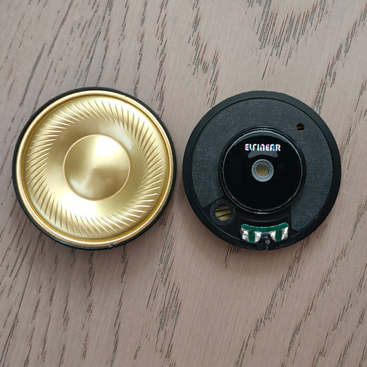 ELFINEAR AeroVibe 50 Pro G 1Pair(2Pcs) 50mm Full-Range Headphone Driver, Upgrade Version For Vocal Details