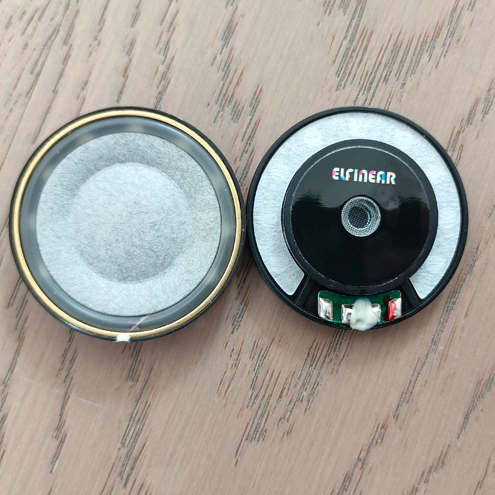 ELFINEAR PaperCone 40mm Fiber Paper Diaphragm N50 Magnet High-Quality Voice Coil Hi-Fi Sound Full Bass Premium Speaker Unit