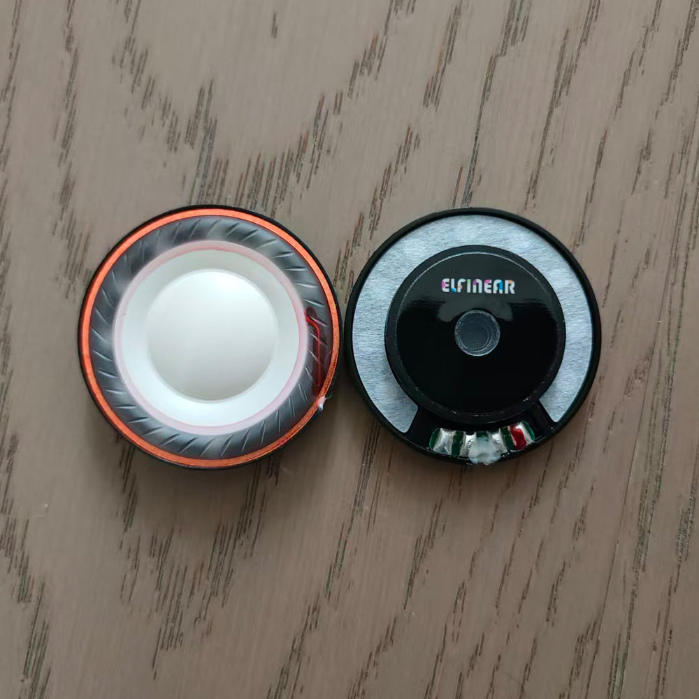 ELFINEAR LCP-40 BlackCore 40mm Driver Unit with N52 Magnet & Large Black Wire Voice Coil