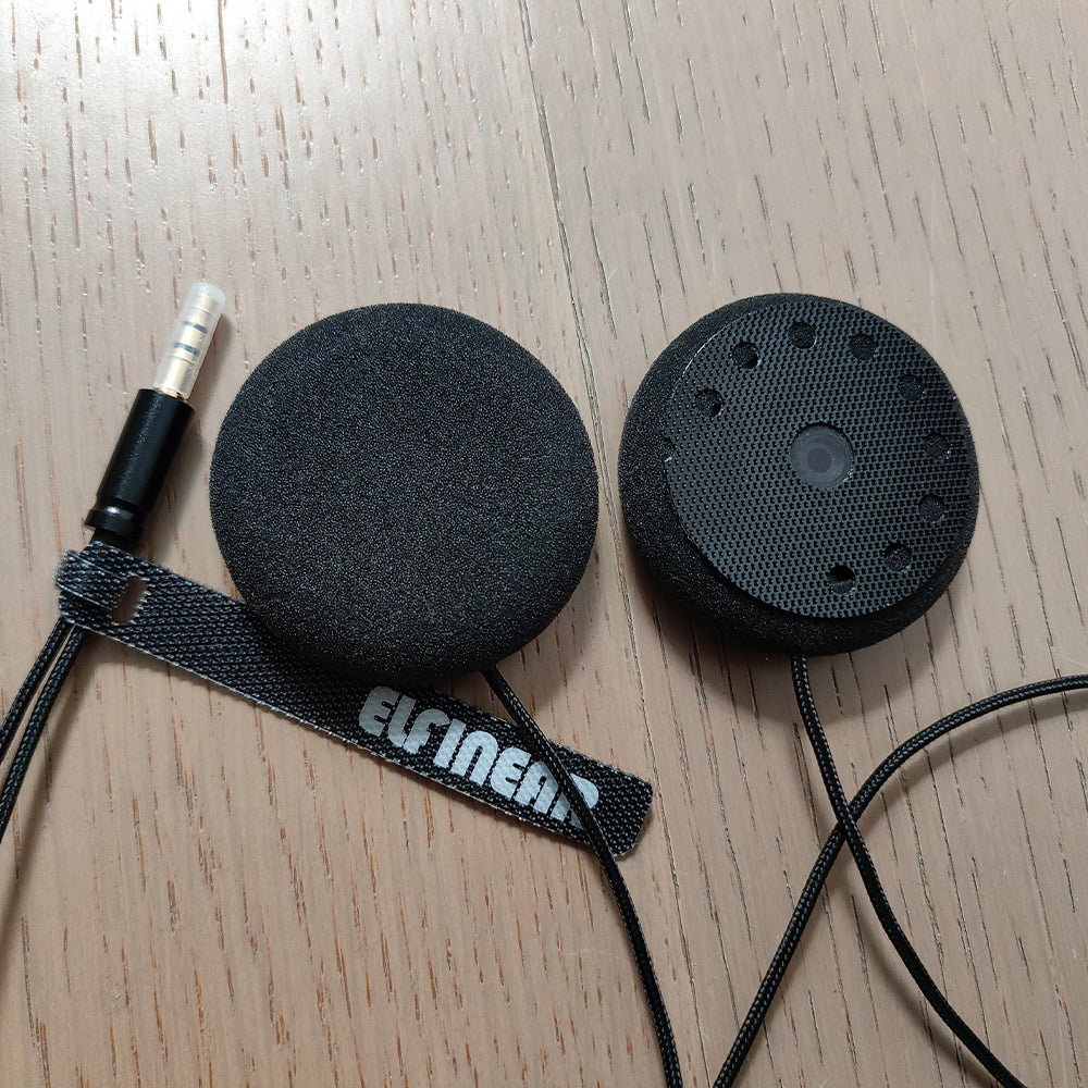 ELFINEAR ACOUSTIX ELITE 45X 45MM Helmet Speaker - Ultimate Sound 3.5mm AUX Compatible With Cardo, Sena, Vimoto Communicators