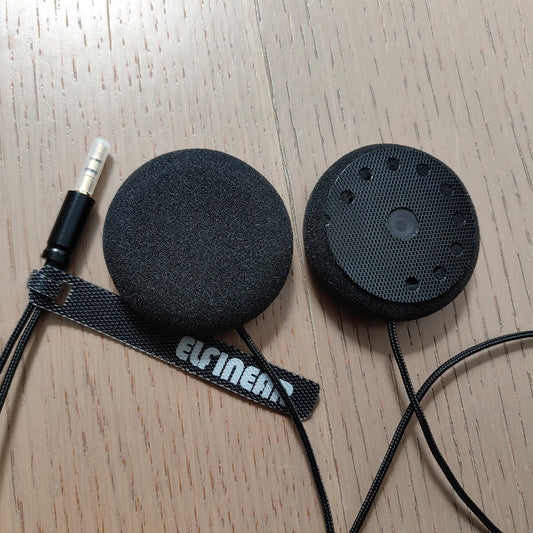 ELFINEAR ACOUSTIX ELITE 45X 45MM Helmet Speaker - Ultimate Sound 3.5mm AUX Compatible With Cardo, Sena, Vimoto Communicators