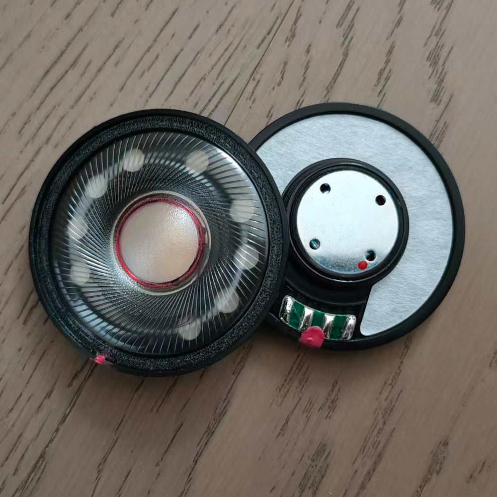 GRE50 Pro II 50mm Graphene Headphone Driver - 32Ω/300Ω Speaker Unit with Black Wire Voice Coil for Audiophiles