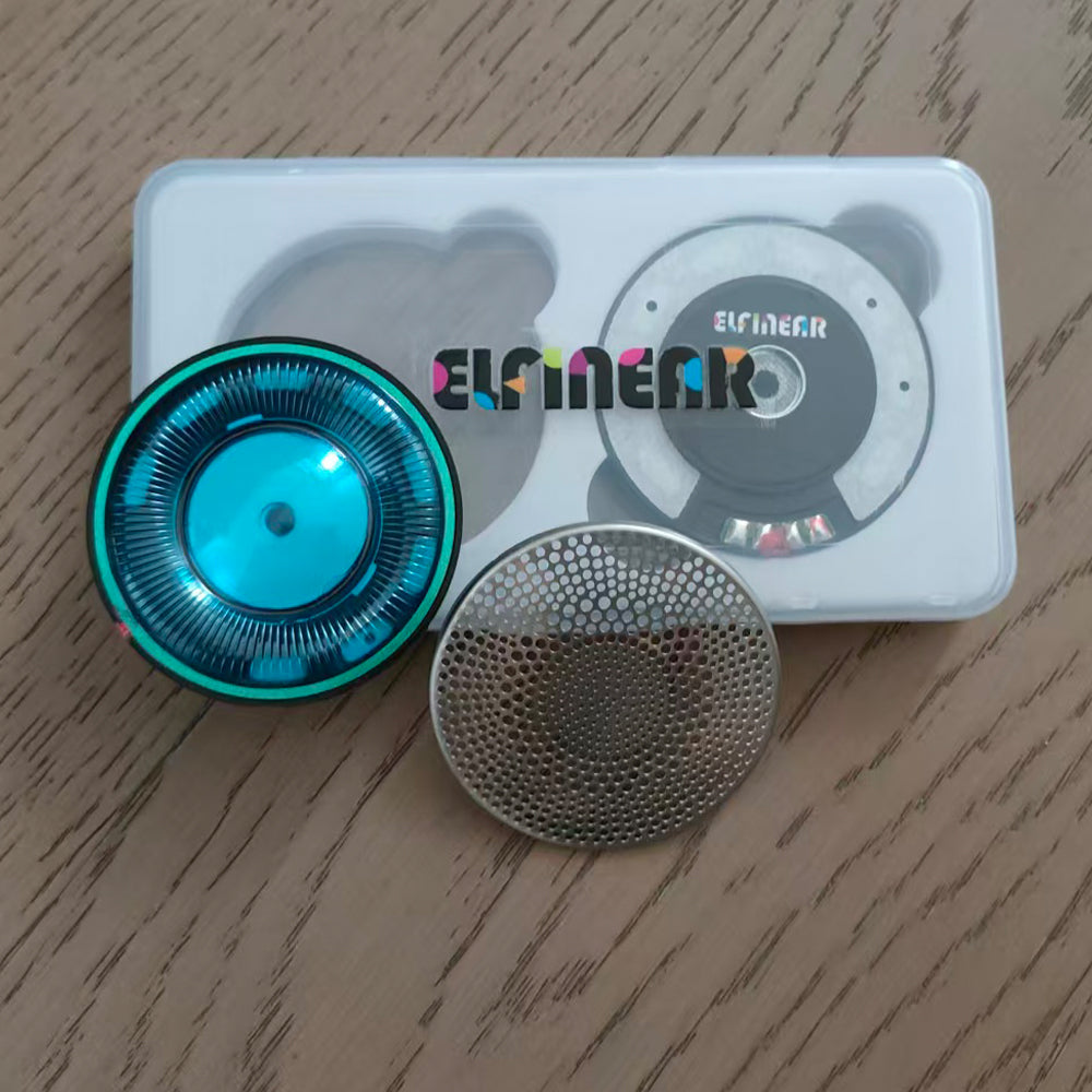 ELFINEAR Azure Drive 50mm High Value N52 Driver 32Ω 120dB for DIY Headphone Mod, Includes Free Stainless Steel Grilles