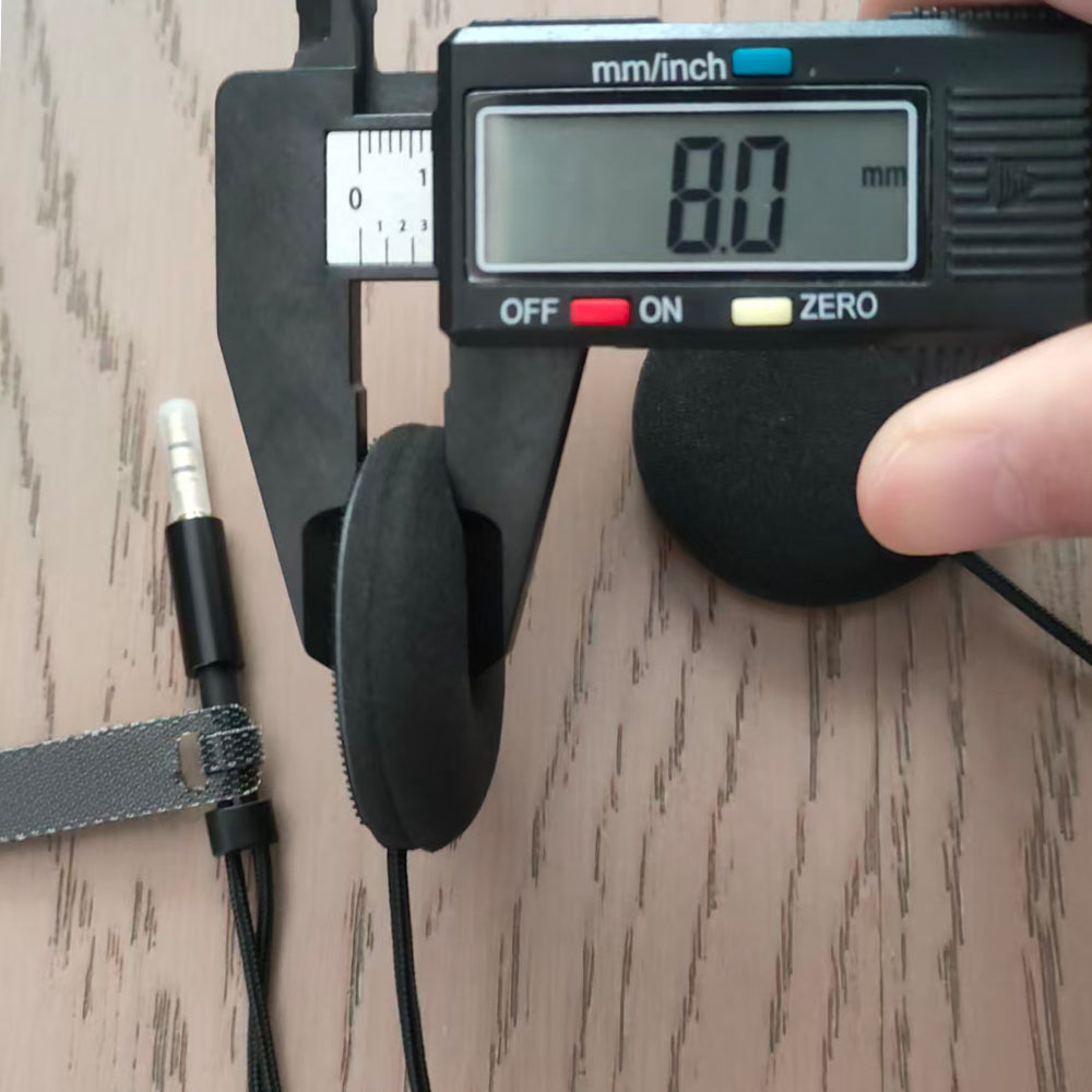 ELFINEAR 40MM UltraSlim Motocycle Helmet Speakers Compatible With Cardo,Sena Work with Most Helmet Communicators