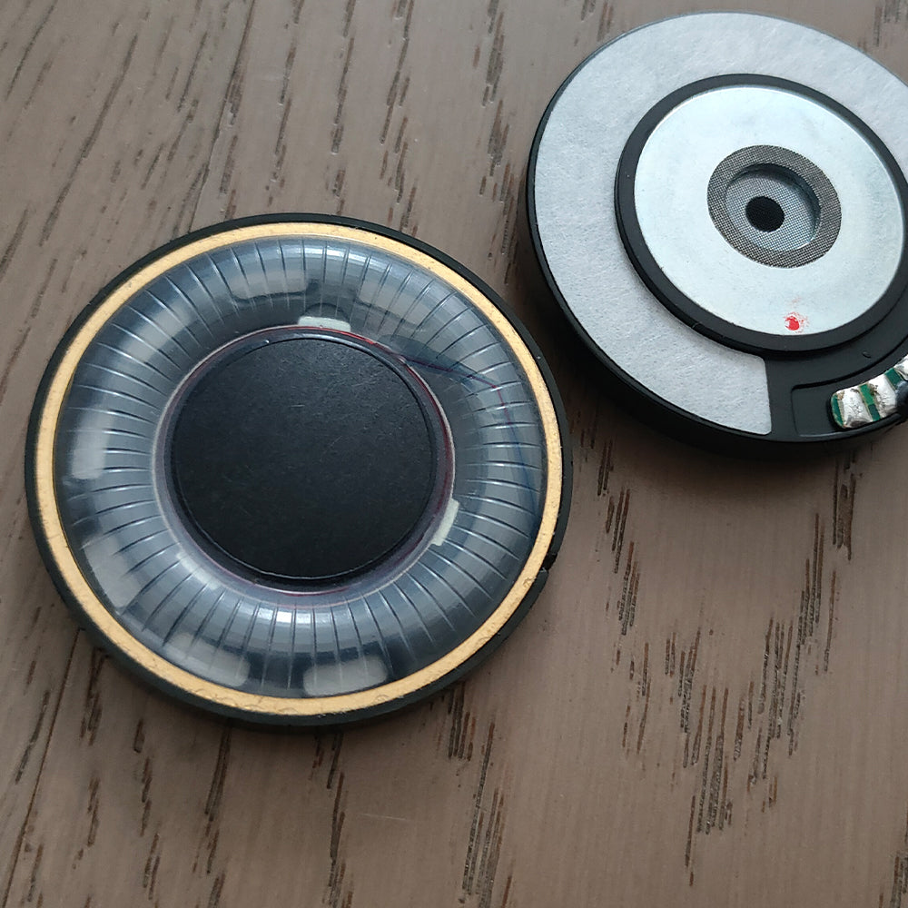ELFINEAR 50mm Audiophile Headphone Driver Unit Super Large N50 Magnet Hi-Fi Speaker with Kraft Paper Dome & CCA Voice Coil