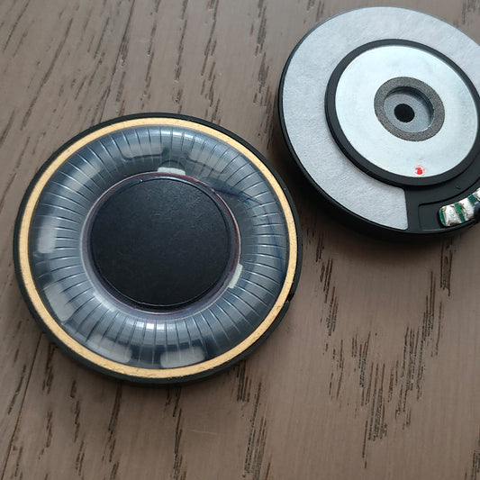 ELFINEAR 50mm Audiophile Headphone Driver Unit Super Large N50 Magnet Hi-Fi Speaker with Kraft Paper Dome & CCA Voice Coil