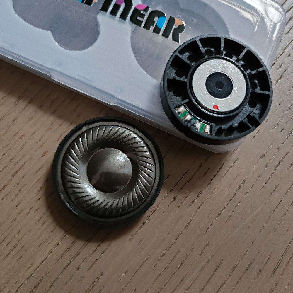 ELFINEAR Carbon-Micro Warm Sonic Driver 40mm, N48 Magnet, High-Res, 32Ω 300Ω Handmade