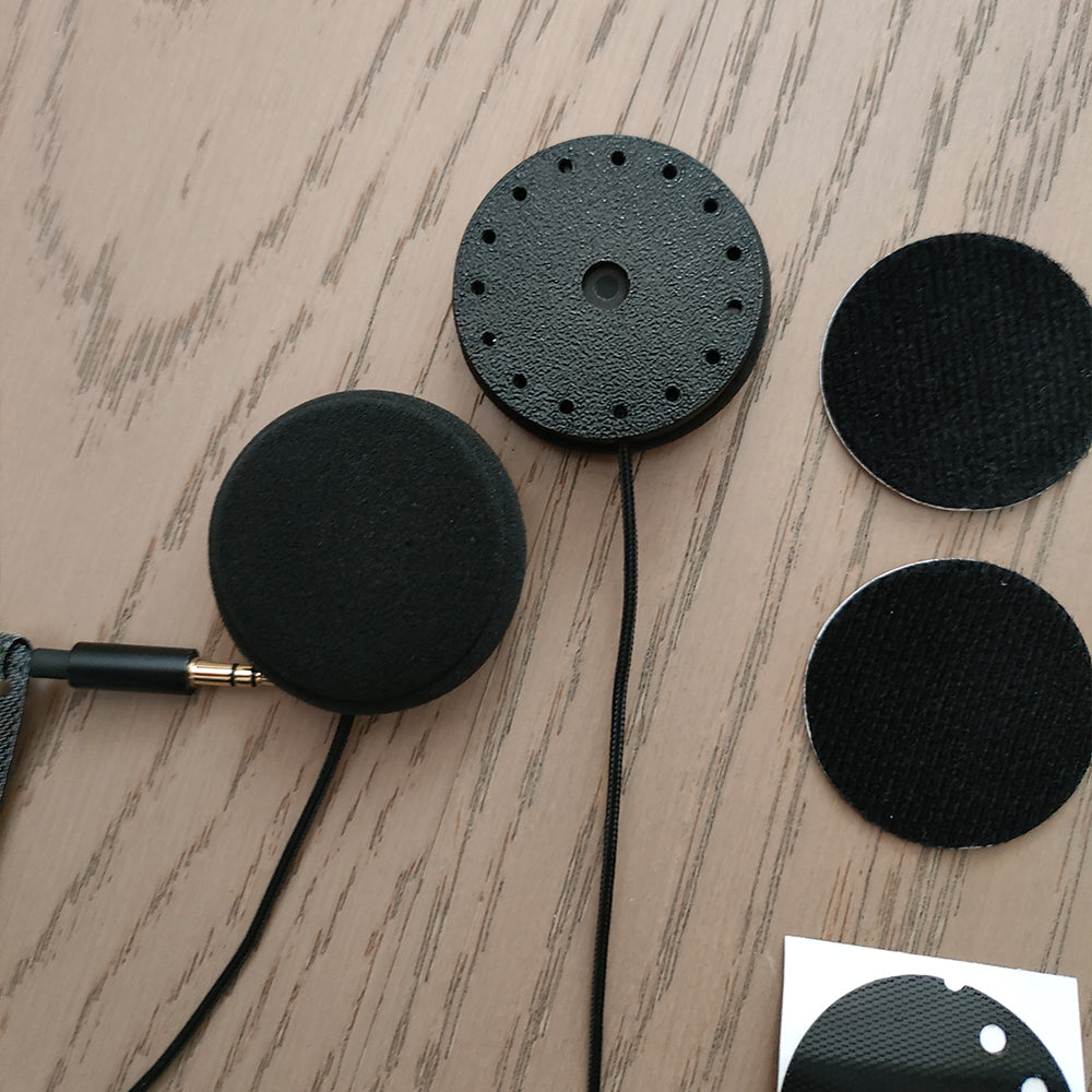 ELFINEAR Vox Artisan 43MM Motorcycle Helmet Speaker 3.5mm AUX Audio Accessory