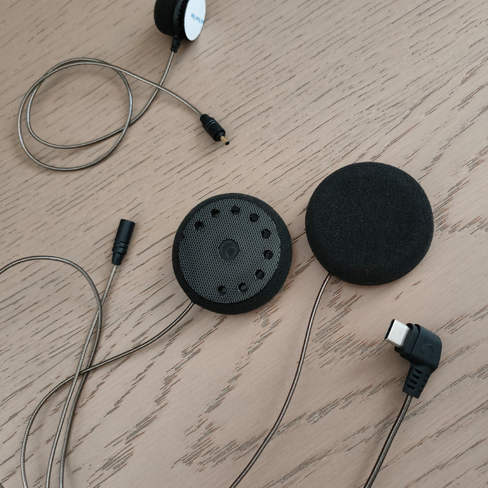 ELFINEAR 45MM Helmet Headset Speaker With Microphone Upgrade Replacement Only for LEXIN ET COM G4 G2 G16 B4FM