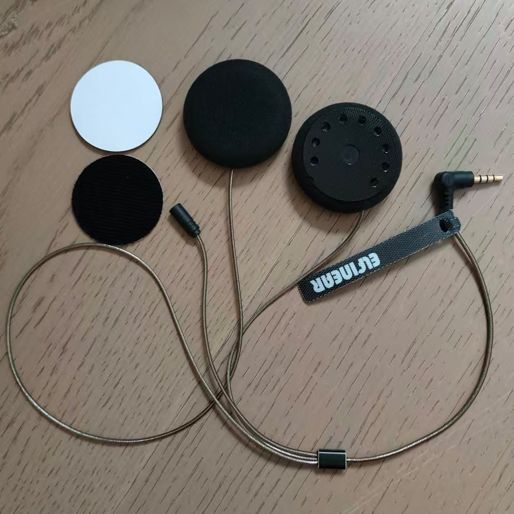 ELFINEAR 45MM Helmet Headset Speaker With Microphone Upgrade Replacement Only for LEXIN ET COM G4 G2 G16 B4FM