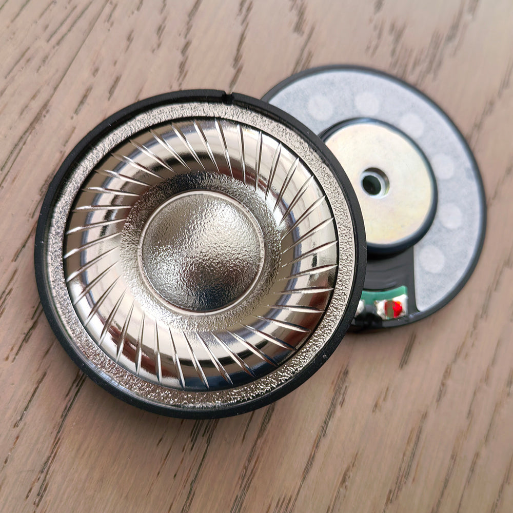 ELFINEAR NiCore 53 53mm Hi-Fi Headphone Driver 64Ω Nickel-Plated Diaphragm Sandblasted Dome 20.4mm Copper-Clad Aluminum Voice Coil