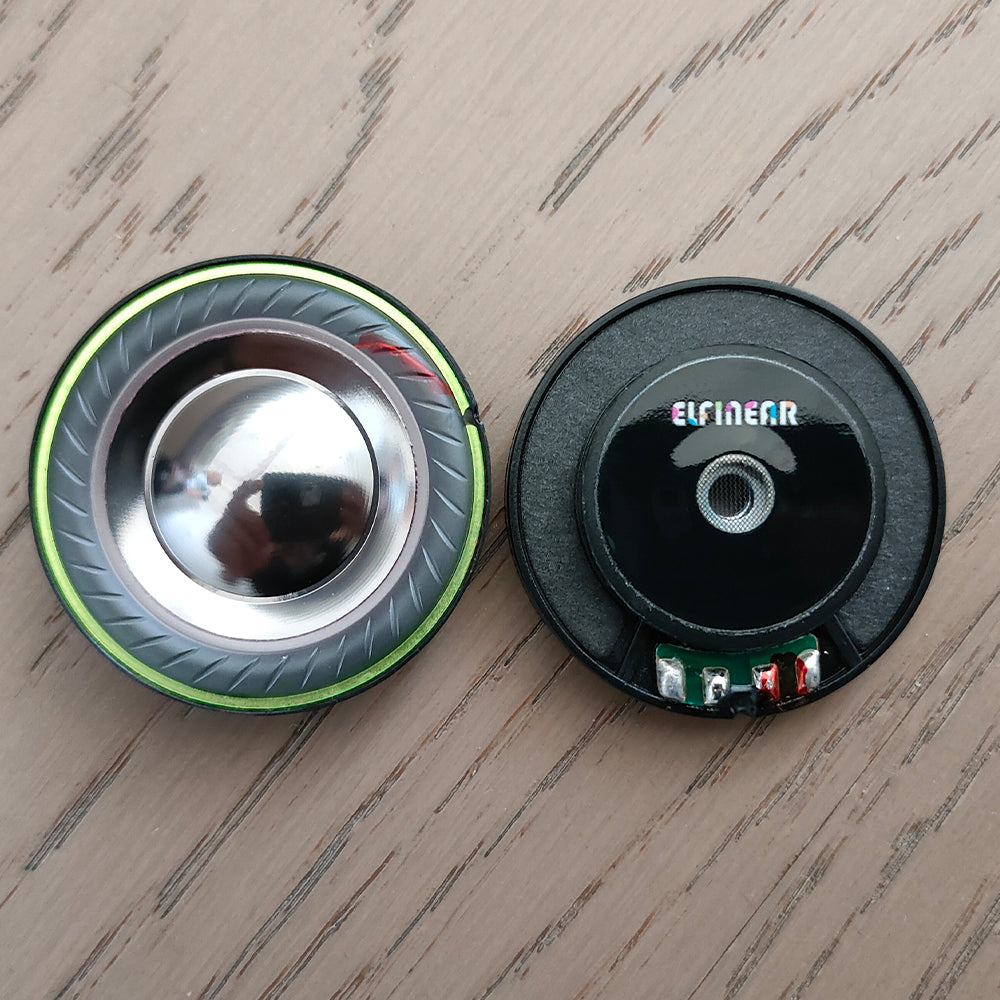 ELFINEAR Aurora 40 Beryllium - 40mm Flagship Headphone Driver with Beryllium-Plated Dome (80Ω/300Ω/700Ω)